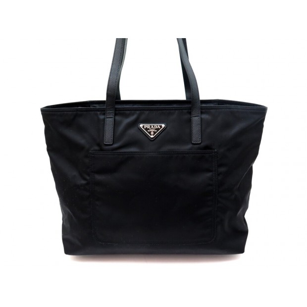 NEUF SAC A MAIN PRADA CABAS 1BG052 TOILE RE-NYLON NOIR BLACK TOTE HAND BAG 1300€