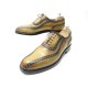 CHAUSSURES BERLUTI RICHELIEU BICOLORE 8.5 42.5 3307 EN CUIR MARRON SHOES 1920€