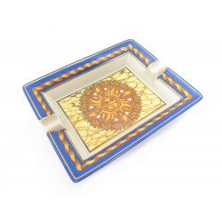 CENDRIER HERMES SOLEIL 19.5 X 16CM VIDE POCHE EN PORCELAINE SUN ASHTRAY 590€