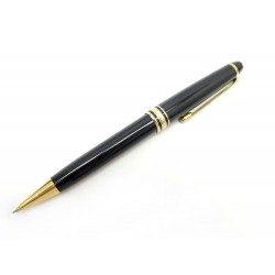 STYLO MONTBLANC PORTE MINES MEISTERSTUCK CLASSIQUE RESINE PLAQUE OR PEN 395€