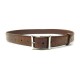 CEINTURE BERLUTI CLASSIC EN CUIR SCRITTO MARRON T95 C0002-V2 LEATHER BELT 550€