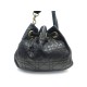 SAC A MAIN CHRISTIAN DIOR SEAU DRAWSTRING CUIR CANNAGE NOIR HAND BAG PURSE 1195€