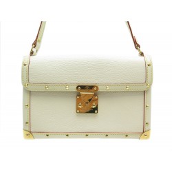 SAC A MAIN LOUIS VUITTON L'AIMABLE CUIR CHEVRE SUHALI BEIGE HAND BAG PURSE 1530€