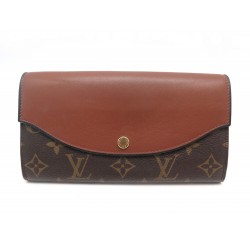 PORTEFEUILLE LOUIS VUITTON SARAH TUILERIES EN TOILE MONOGRAM & CUIR WALLET 645€