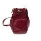 VINTAGE SAC A MAIN RED MUST DE CARTIER EN CUIR ROUGE BANDOULIERE HAND BAG 920€