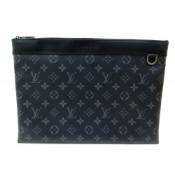 SAC POCHETTE LOUIS VUITTON DISCOVERY M62291 TOILE MONOGRAM ECLIPSE BAG 750€