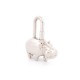 CADENAS HERMES CHARM HIPPOPOTAME ANNEE DES FLEUVES PENDENTIF PORTE CLE PADLOCK