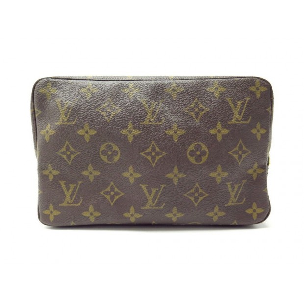 VINTAGE POCHETTE LOUIS VUITTON TROUSSE DE TOILETTE MM TOILE MONOGRAM POUCH 650€