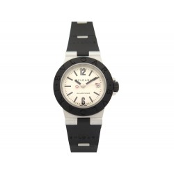 NEUF MONTRE BULGARI DIAGONO ALUMINIUM AL29A 29MM QUARTZ BOITE NEW WATCH 2490€