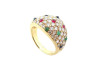 bague van cleef arpels cocktail t51 or 18k 62