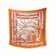 NEUF CHALE HERMES VOLTES ET PIROUETTES JAMIN CACHEMIRE & SOIE NEW SCARF 1110€