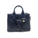 SAC A MAIN MICHAEL KORS ROLLINS MM EN CUIR GRAINE BLEU BANDOULIERE HAND BAG 420€