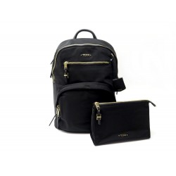 NEUF SAC A DOS TUMI HARTFORD 125049/1041 TOILE NOIRE + POCHETTE BASEL BAG 450€