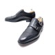 NEUF CHAUSSURES JOHN LOBB WILLIAM II BI BOUCLES 10E 44 EN CUIR NOIR SHOES 1280€