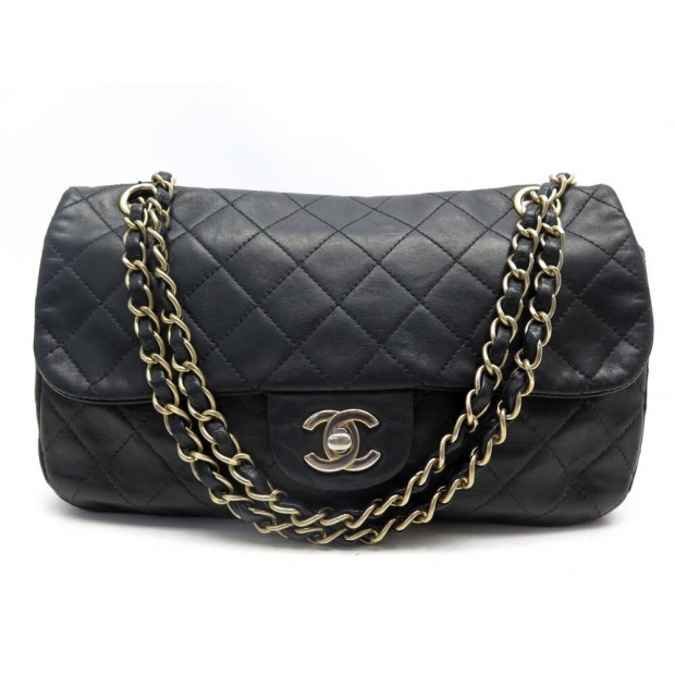 SAC A MAIN CHANEL TIMELESS PM BANDOULIERE EN CUIR MATELASSE NOIR HAND BAG 4600€