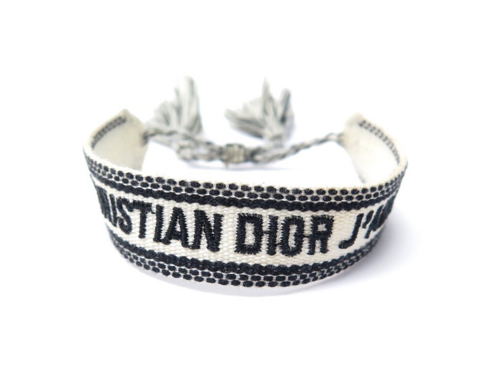 Dior ミサンガ Textile JAdior Bracelet B0961 ADRCO Christian Dior ディオール ミサンガ Textile JAdior Bracelet