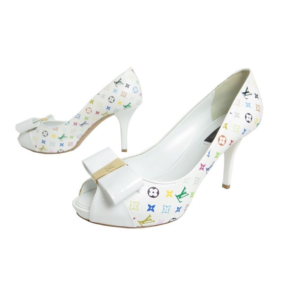 chaussure louis vuitton blanche