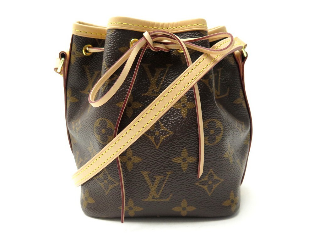 Authentic LOUIS VUITTON Monogram Nano Noe M41346 Shoulder bag  #260-004-222-9414