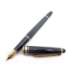 STYLO PLUME MONTBLANC MEISTERSTUCK CLASSIQUE DORE 106514 NOIR + BOITE PEN 525€