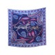 NEUF FOULARD HERMES THE SAVANA DANCE ARTISTS CARRE WASH 140 SOIE BLEU SCARF 910€