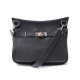 SAC A MAIN HERMES JYPSIERE 34 EN CUIR NOIR BANDOULIERE LEATHER HAND BAG 6000€