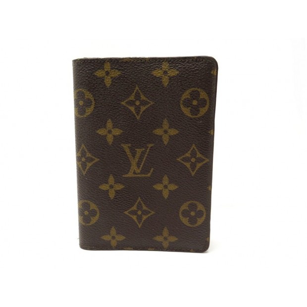 VINTAGE PORTEFEUILLE LOUIS VUITTON 1982 EN TOILE MONOGRAM PORTE CARTES WALLET