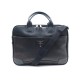 NEUF SACOCHE ST DUPONT DEFI PORTE DOCUMENTS CUIR NOIR BANDOULIERE BRIEFCASE 690€