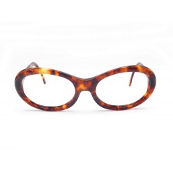 MONTURE DE LUNETTES CARTIER TRINITY EN ECAILLE DE TORTUE MARRON EYEGLASS FRAME