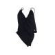 NEUF MAILLOT DE BAIN CHANEL 1 PIECE P18936 EN POLYAMIDE NOIR M 38 SWIMSUIT 720€