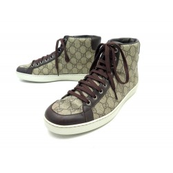 CHAUSSURES GUCCI BASKETS BROOKLYN HIGH TOP 322733 7 41 IT 42 FR SNEAKERS 590€