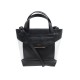 SAC A MAIN LANCEL ENVELOPPE SHOPPER NANO EN CUIR BICOLORE HAND BAG PURSE 395€