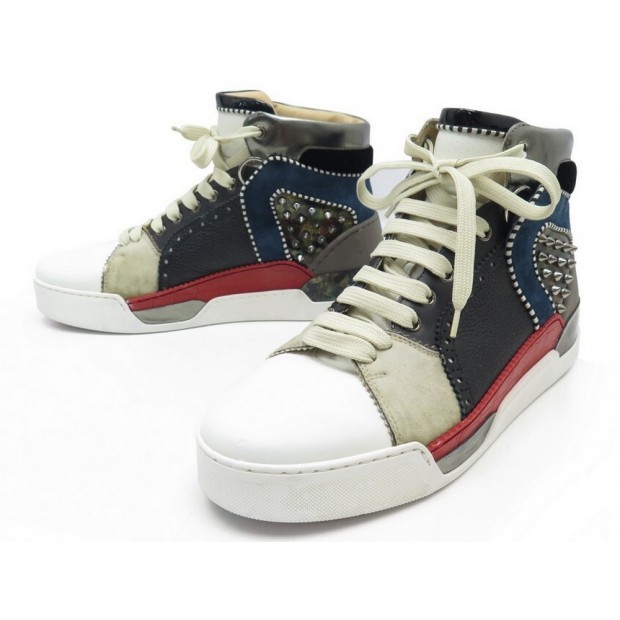 CHAUSSURES CHRISTIAN LOUBOUTIN BASKETS LOUBIKICK 41 EN CUIR SNEAKERS 1195€