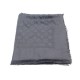 ECHARPE LOUIS VUITTON M71376 CHALE MONOGRAM EN SOIE ET LAINE GRIS SHAWL 435€