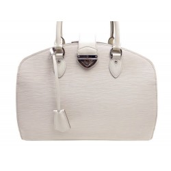 SAC A MAIN LOUIS VUITTON PONT NEUF GM EN CUIR EPI ECRU HAND BAG PURSE 2550€