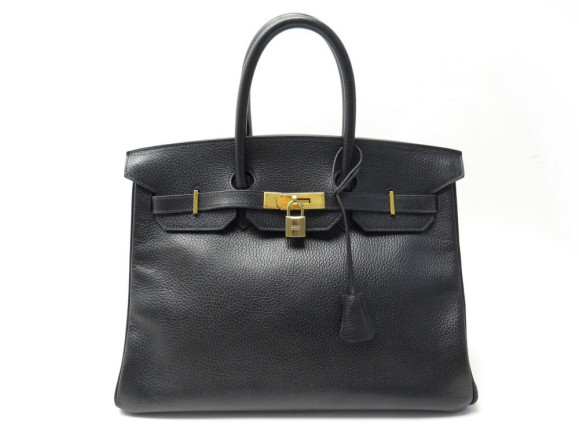 sac a main hermes birkin 35 cuir togo noir