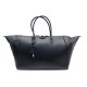 SAC DE VOYAGE HERMES PARIS BOMBAY 50 CM 2007 EN CUIR EPSOM NOIR HAND BAG 5690€