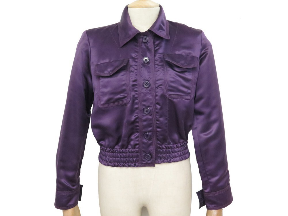 Louis Vuitton Louis Vuitton purple denim jacket Virgil Ablohs collection   Grailed