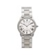 MONTRE CARTIER RONDE SOLO 36MM QUARTZ ACIER PALLADIE STEEL WATCH 2980€