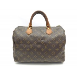 SAC A MAIN LOUIS VUITTON SPEEDY 30 M41108 EN TOILE MONOGRAM LV HAND BAG 1350€