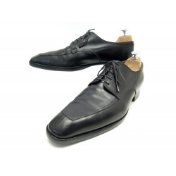 CHAUSSURES JM WESTON DERBY BEAUBOURG 9.5E 43.5 EN CUIR NOIR LEATHER SHOES 870€