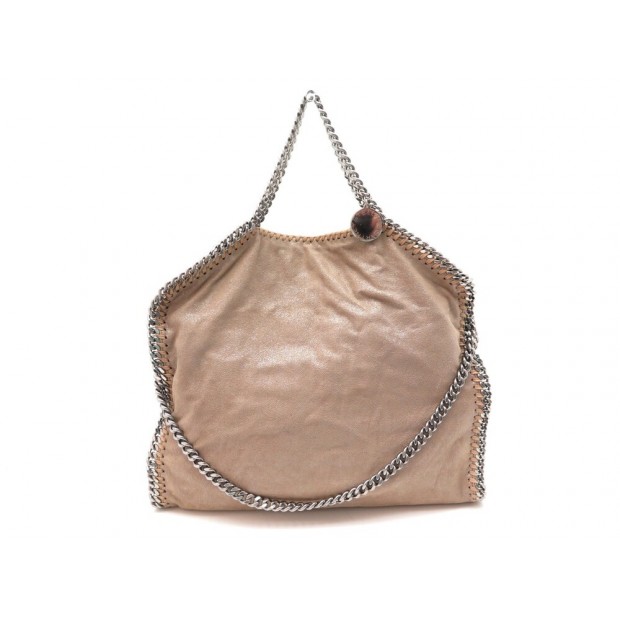 SAC A MAIN STELLA MC CARTNEY CABAS FALABELLA 234387 TOILE MARRON HAND BAG 870€