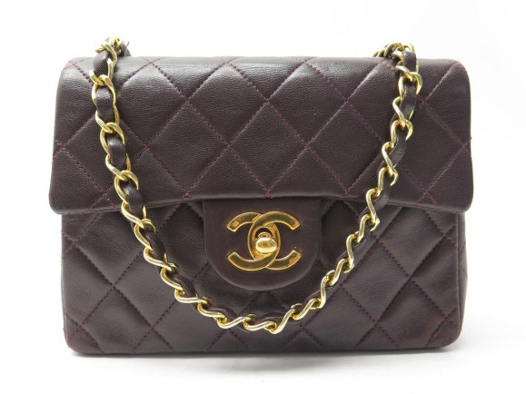 sac a main chanel mini timeless square cuir matelasse