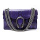 NEUF SAC A MAIN GUCCI DIONYSUS PM 400249 CUIR PYTHON VIOLET NEW HAND BAG 4900€
