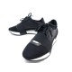 NEUF CHAUSSURES BASKETS BALENCIAGA RUNNERS 37 CUIR NOIR BLACK LEATHER SHOES 550€