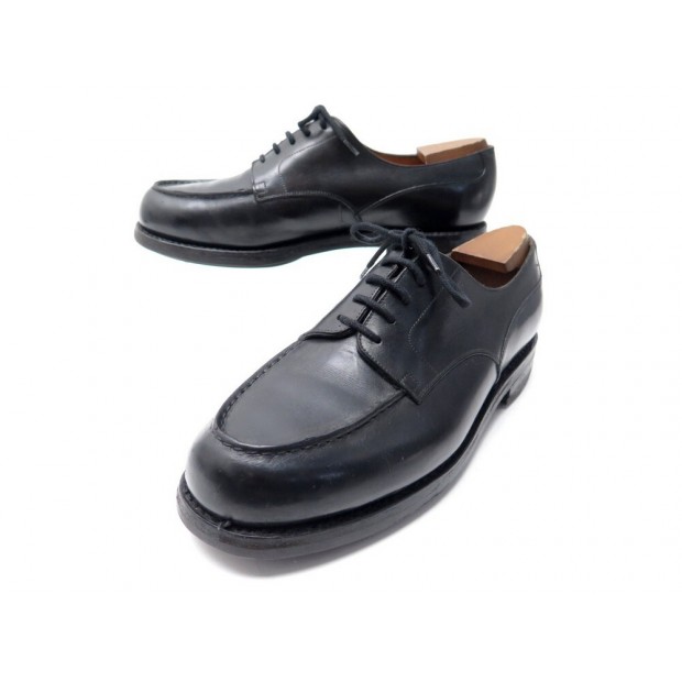 CHAUSSURES JM WESTON DERBY 541 GOLF EN CUIR NOIR 8.5E 42.5 LARGE 43 SHOES 885€