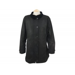 MANTEAU BARBOUR BLOUSON NEWMARKET L 44 EN COTON HUILE NOIR JACKET COAT 390€