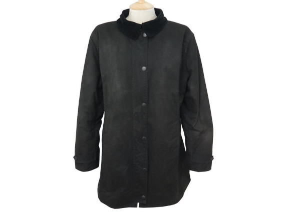 manteau barbour blouson newmarket l 44 en coton huile
