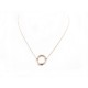NEUF COLLIER REPOSSI ANTIFER PENDENTIF EN OR ROSE 18K DIAMANTS NECKLACE 3350€
