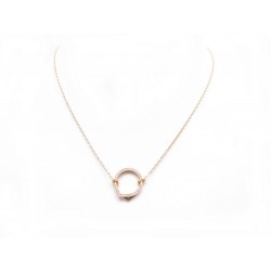NEUF COLLIER REPOSSI ANTIFER PENDENTIF EN OR ROSE 18K DIAMANTS NECKLACE 3350€