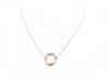  collier repossi antifer pendentif en or rose 18k
